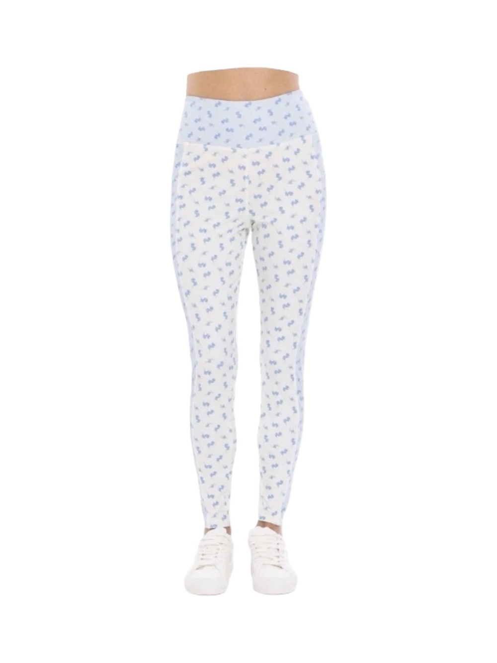 Treasures by Shabby Chic Women's Active Legging In Vanilla Ice Size M NWT